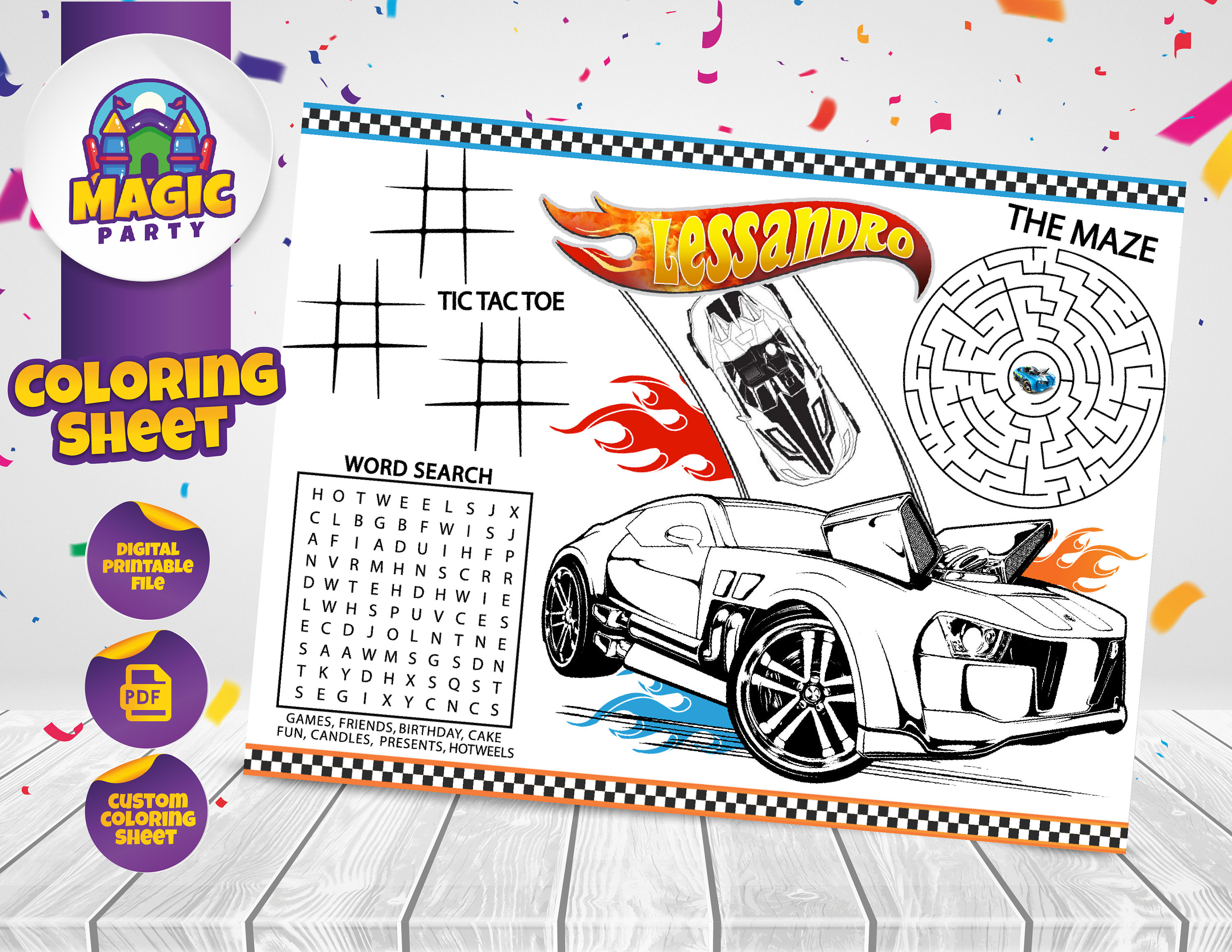 Mcdonalds coloring