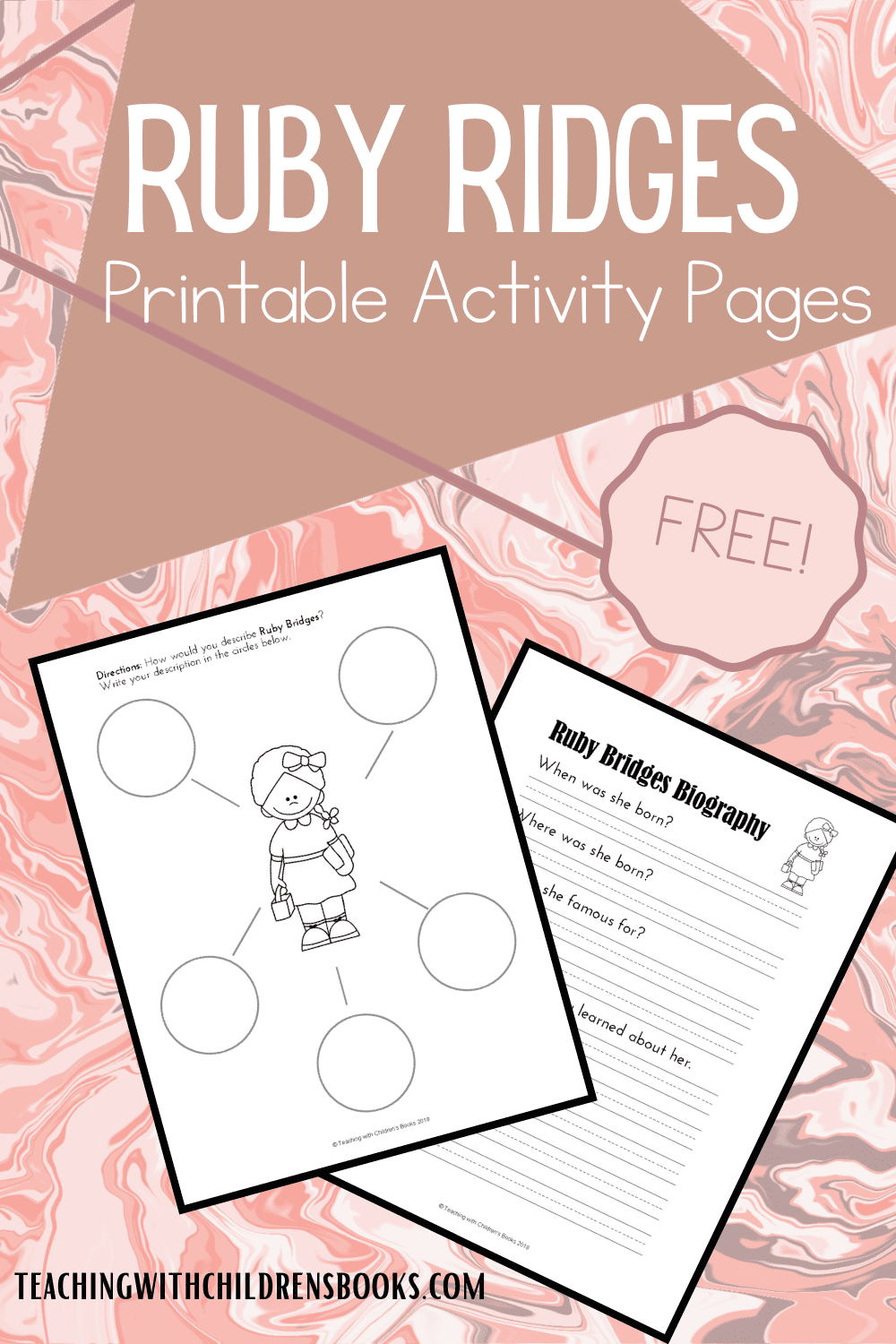 Ruby bridges activities and printables for black history month