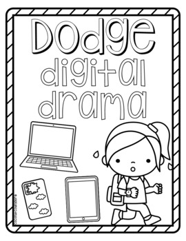 Digital citizenship coloring pages internet safety and responsibility