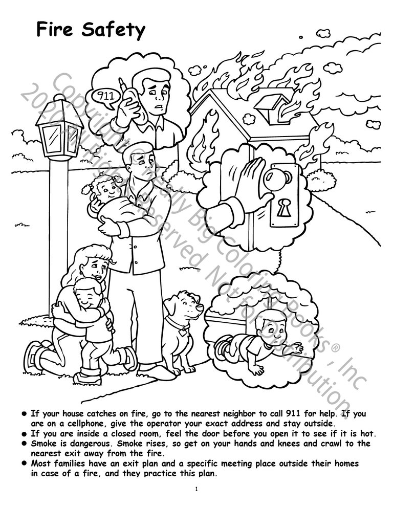 Really big coloring books child safety coloring book x