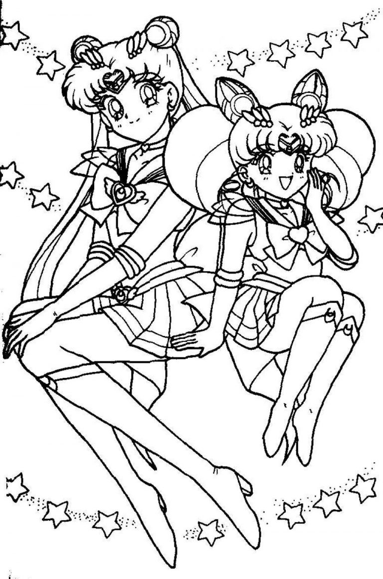 Free printable sailor moon coloring pages for kids moon coloring pages sailor moon coloring pages sailor chibi moon