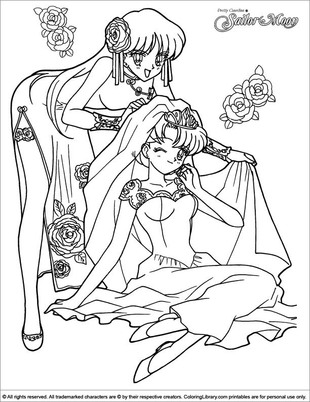 Free printable coloring page