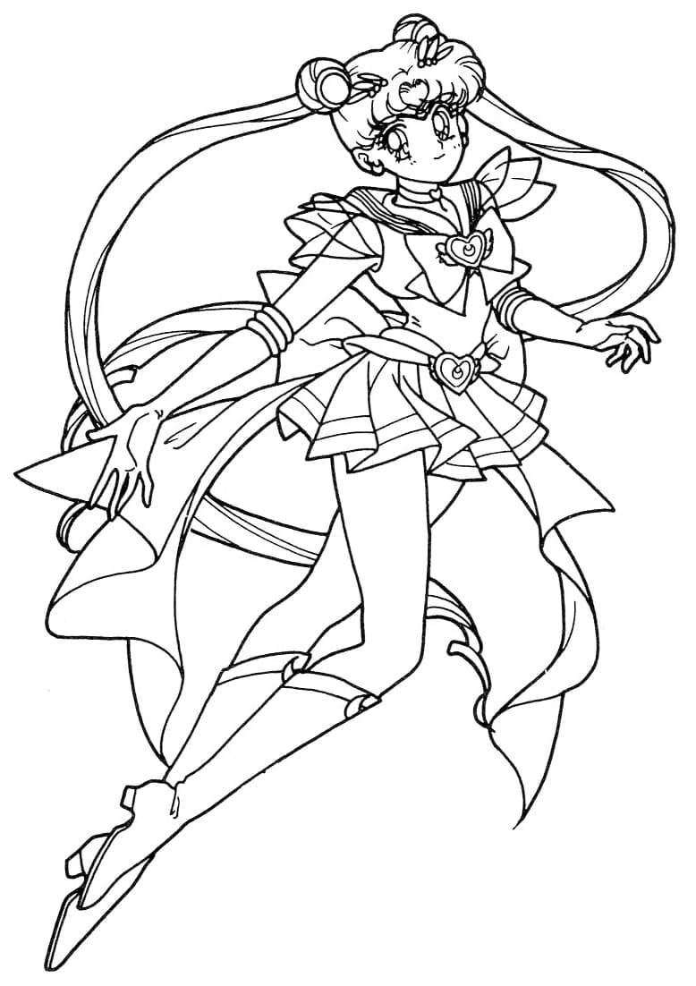 Sailor moon coloring pages
