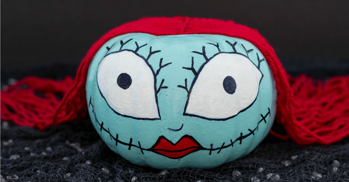 How to make a sally skellington pumpkin fun money mom