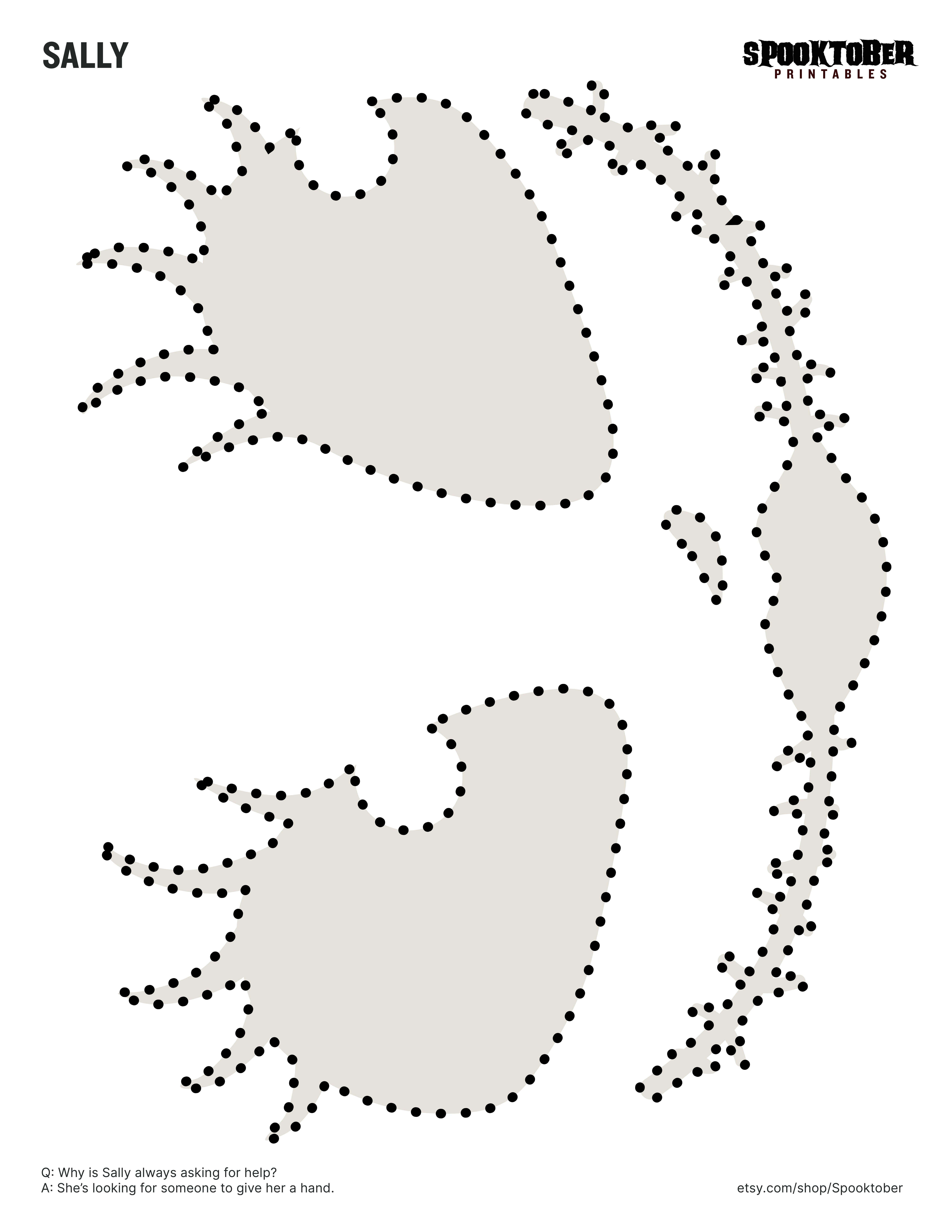 Nightmare before christmas sally free pumpkin stencil