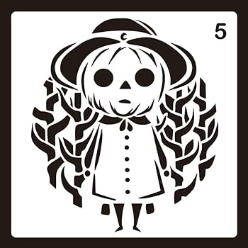 Pcs halloween patg stencils plastic skull pumpk witch drawg template stencils reusable art templates diy craft stencils for patg on wood wall door mirror wdow glass halloween decoration home