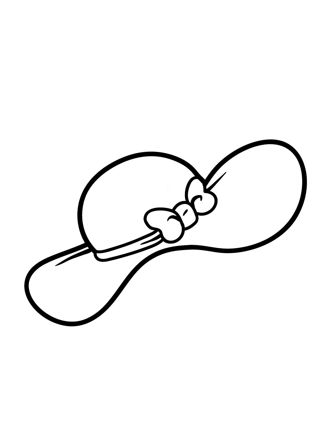 Hat coloring pages printable for free download