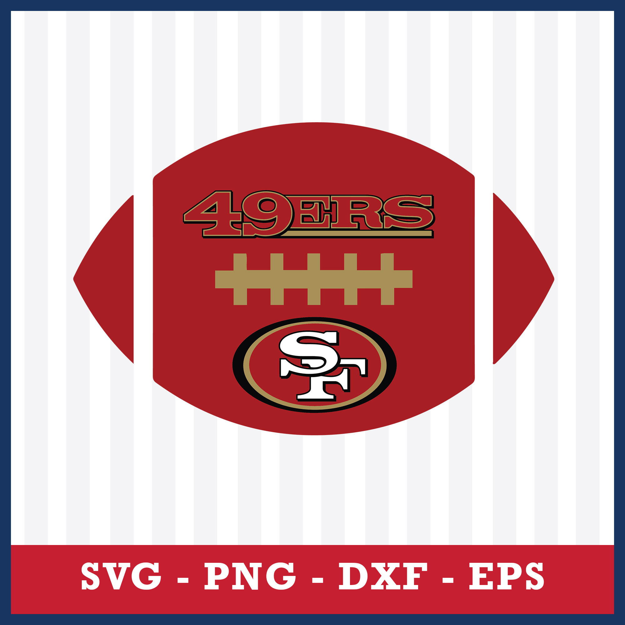 Sf ers football svg san francisco ers svg san francisc
