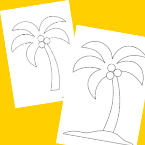 Bucket and spade template free printable pdf