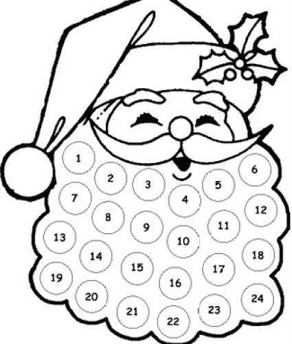 Free printable santa countdown â lesson plans