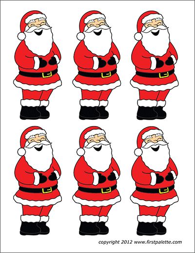 Santa claus free printable templates coloring pages firstpalette santa claus images free christmas printables santa claus pictures