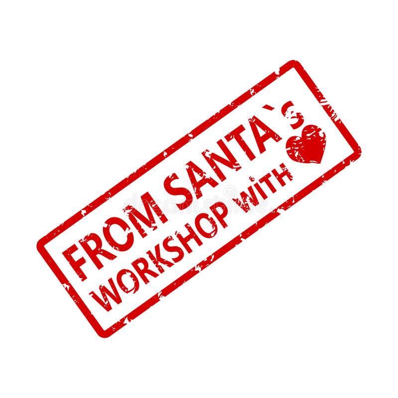 Santas workshop sign stock illustrations â santas workshop sign stock illustrations vectors clipart