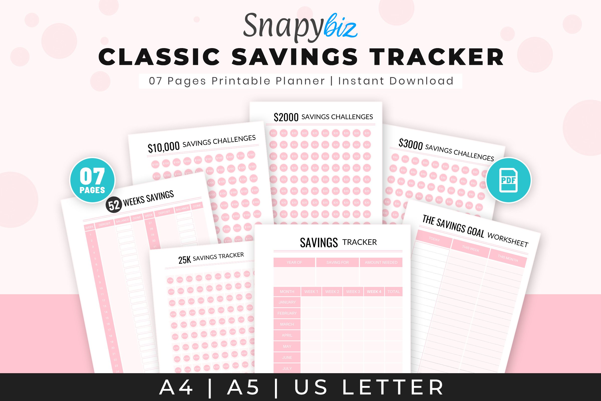Savings tracker