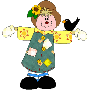 Scarecrow paper craft