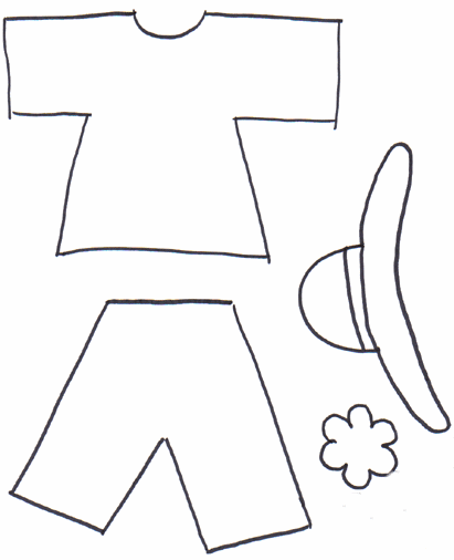 Paint stick scarecrow