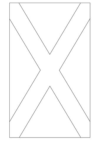 Flag of scotland coloring page free printable coloring pages flag of scotland free printable coloring pages flag coloring pages
