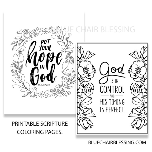 Page scripture coloring book print and color printables to print from home