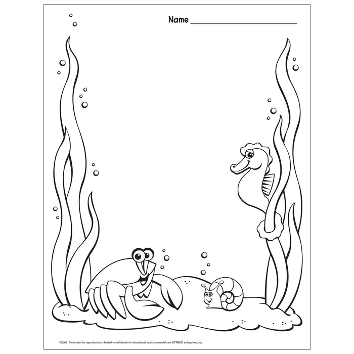 Sea life blank free printable â trend enterprises inc