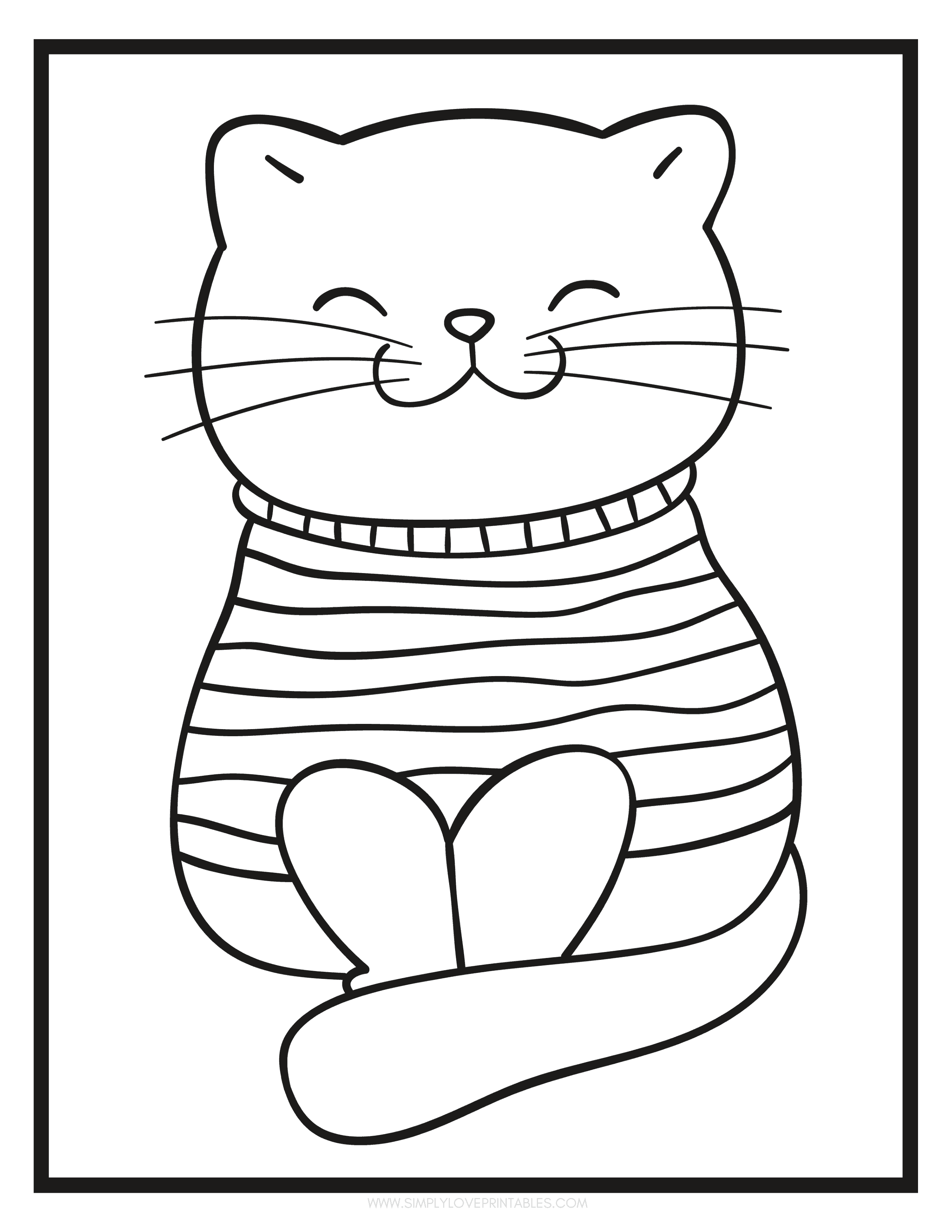 Free printable fall coloring pages simply love printables