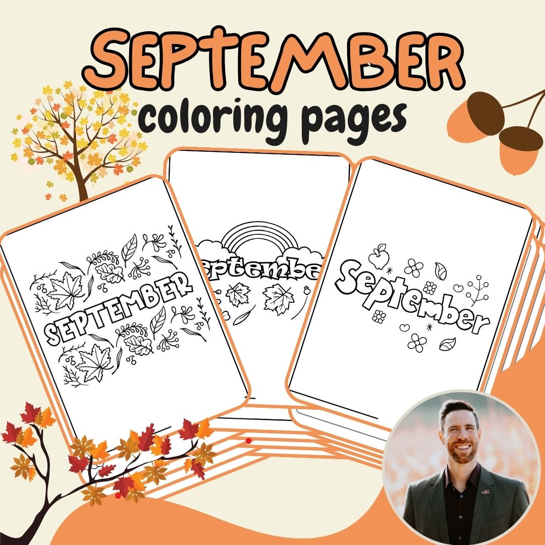 September coloring pages for all ages fun and educational printables made by teachers