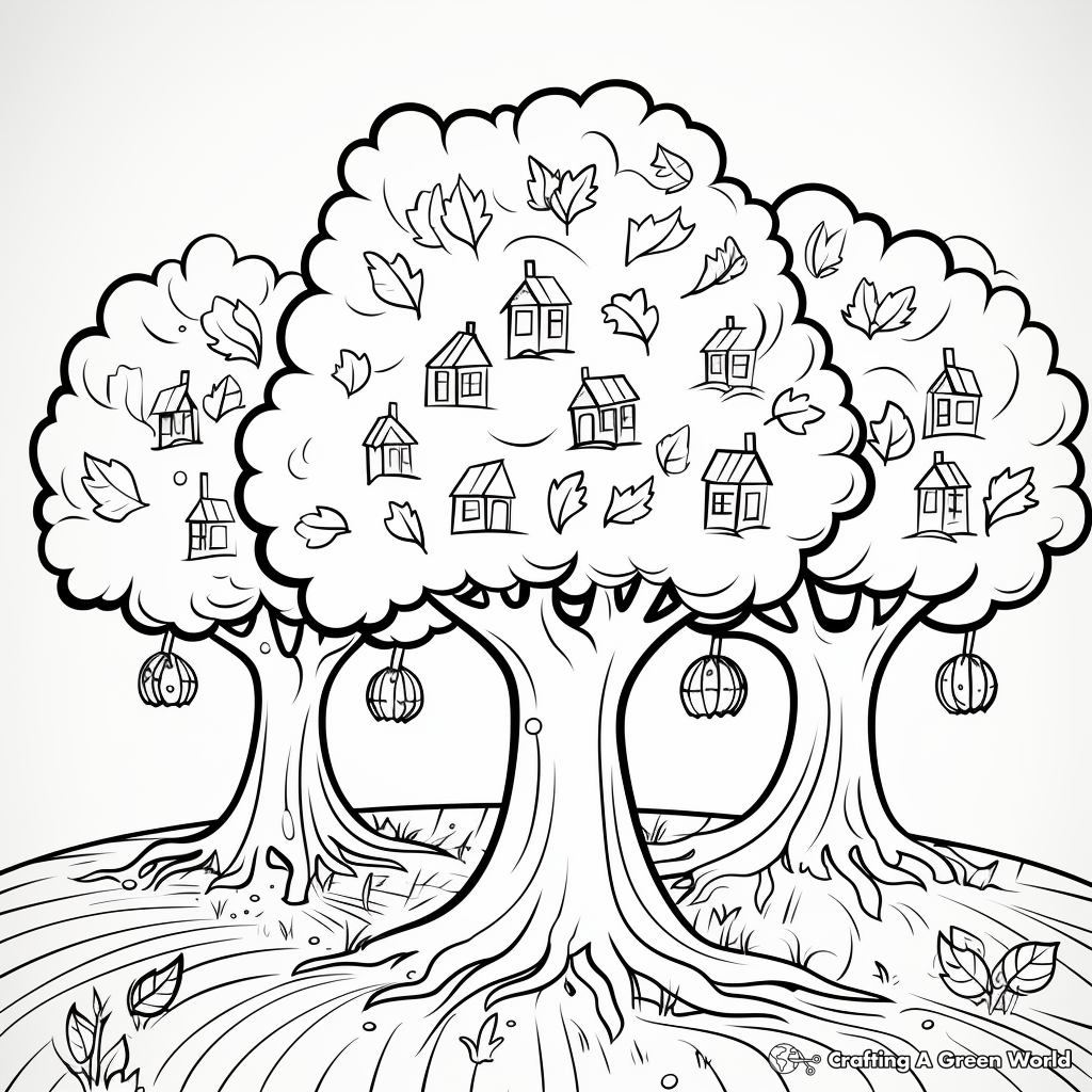 September coloring pages