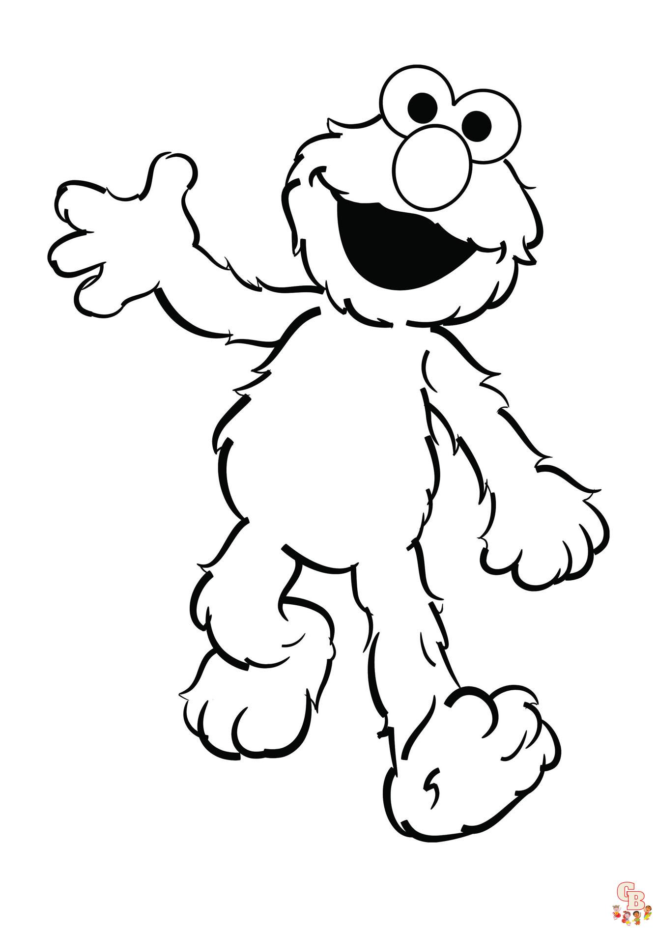 Printable sesame street coloring pages