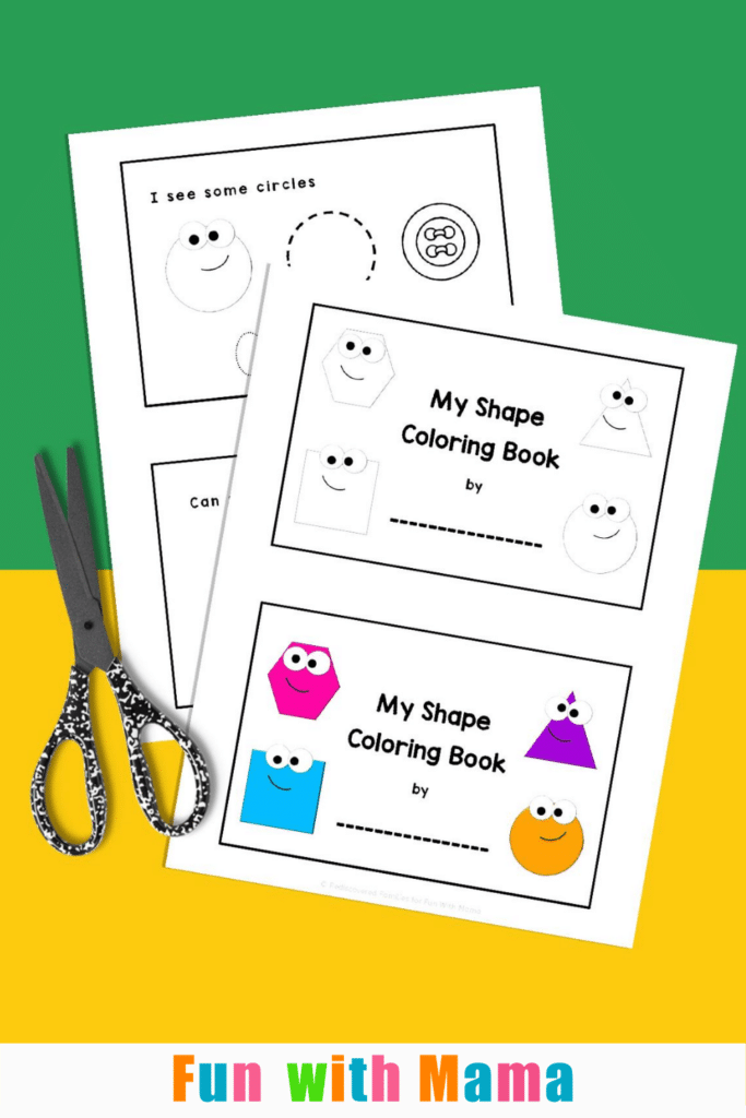 Free d shape coloring book