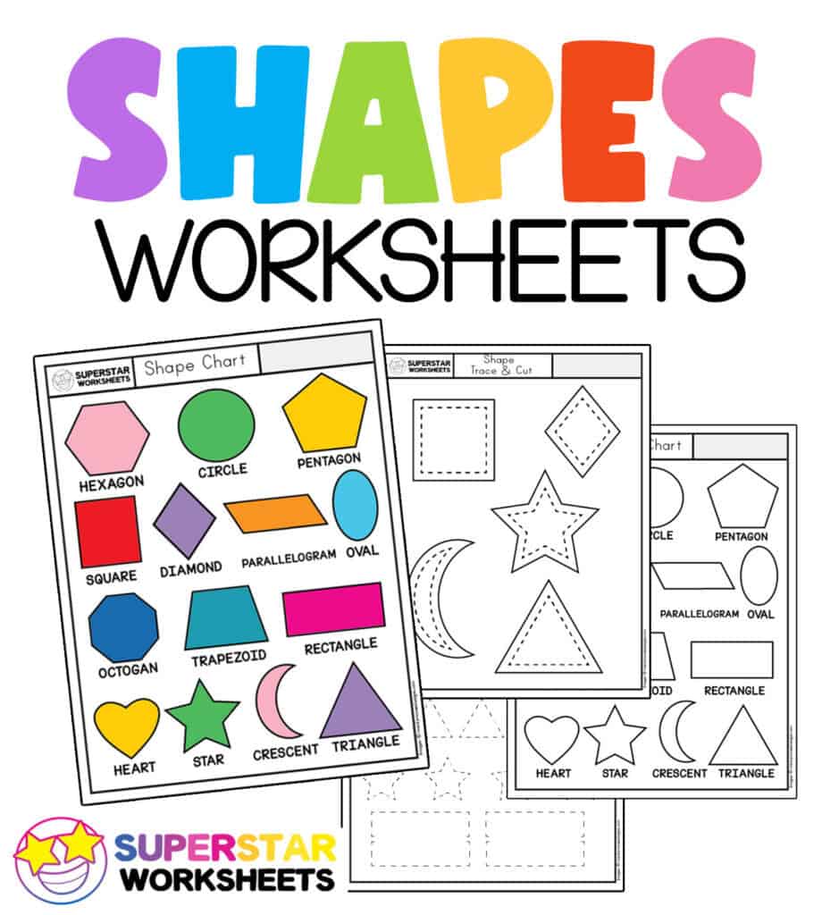 Shape worksheets