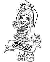 Free shopkins coloring pages