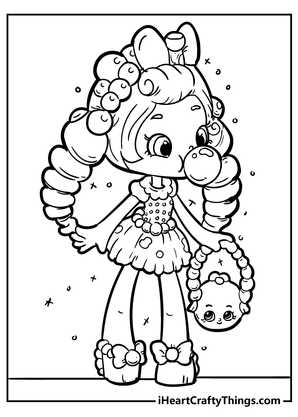 Shopkins coloring pages free printables