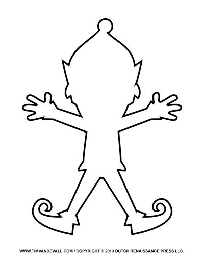Printable elf clipart coloring pages template christmas ornaments â tims printables christmas elf christmas templates christmas coloring pages
