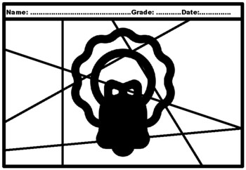 Christmas at the north pole silhouette pop coloring pages by nitin sharma