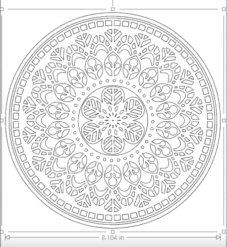 Turn svgs into coloring pages in silhouette studio