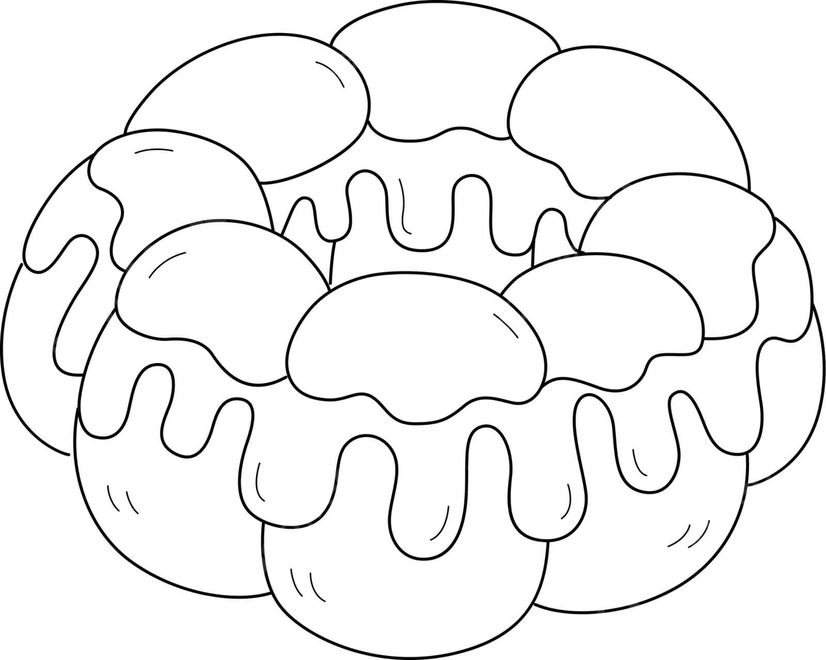 Cake isolated coloring page for kids kids colour silhouette vector kids colour silhouette png and vector with transparent background for free download