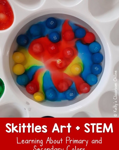 Kellys classroom online how to use skittles to explore primary colors and secondary colors