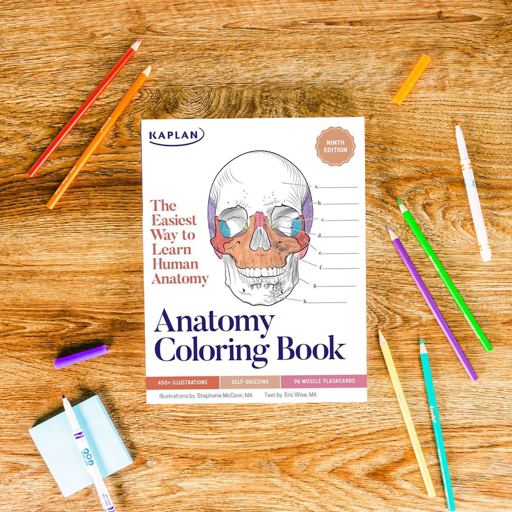 Kaplan anatomy coloring book