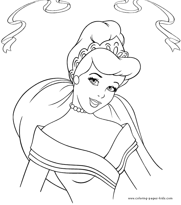 Sleeping beauty coloring pages