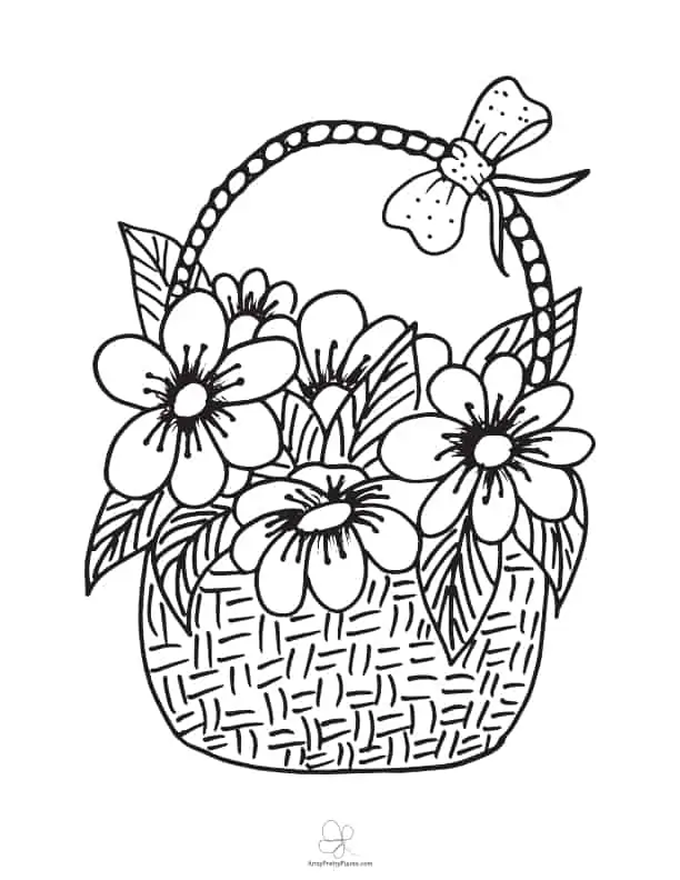 Best flower coloring sheets for free
