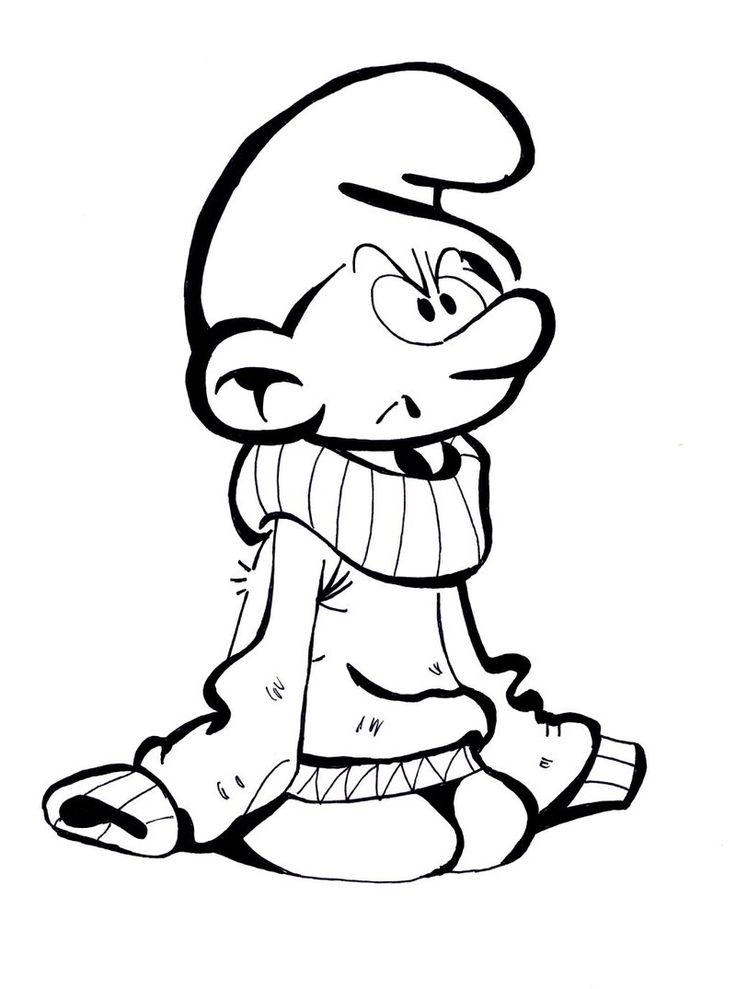 Free printable smurf coloring pages for kids coloriage schtroumpf coloriage dessin
