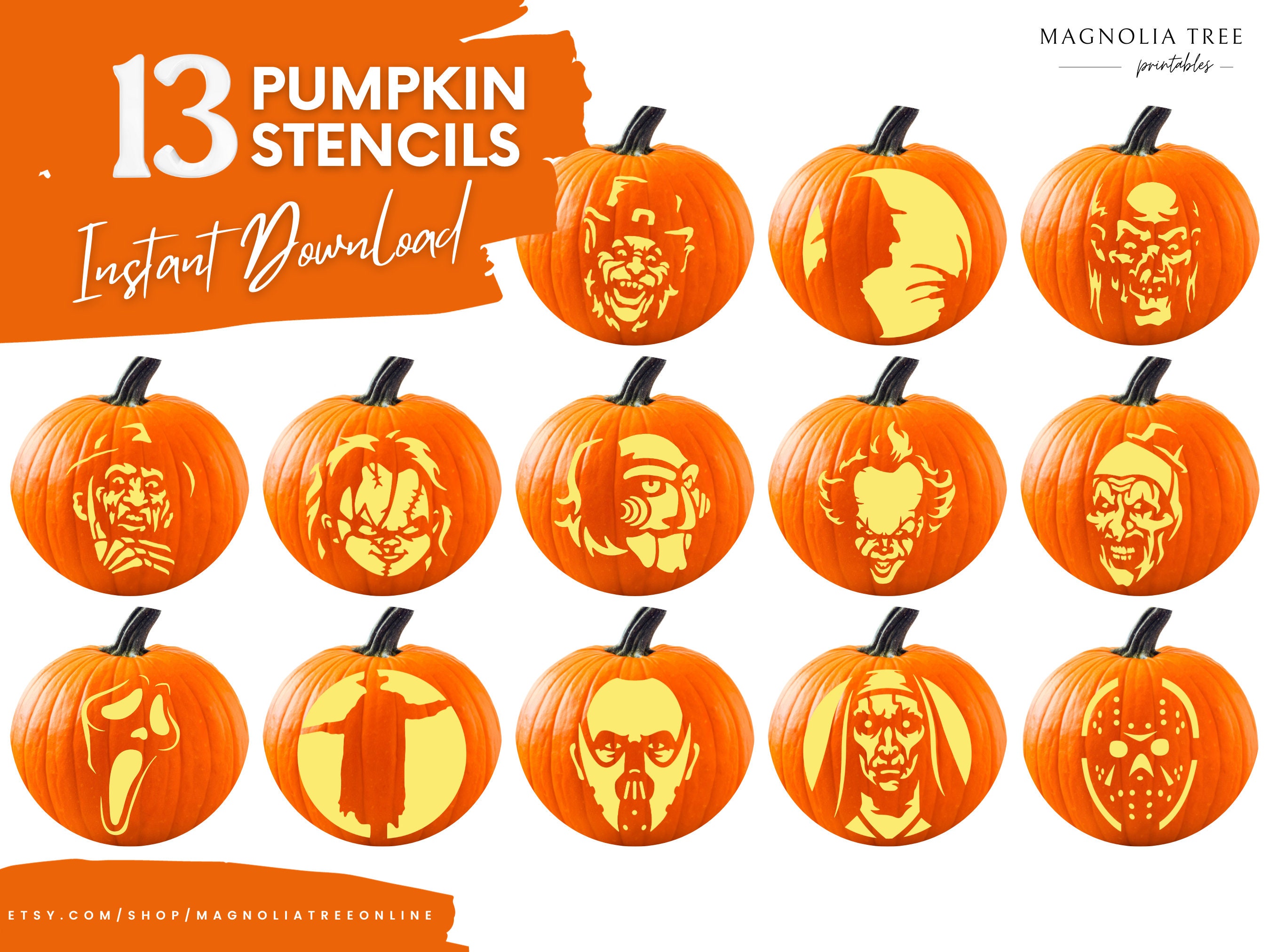 Pumpkin carving svg