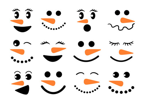 Snowman faces images â browse photos vectors and video