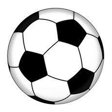 Soccer ball coloring pages