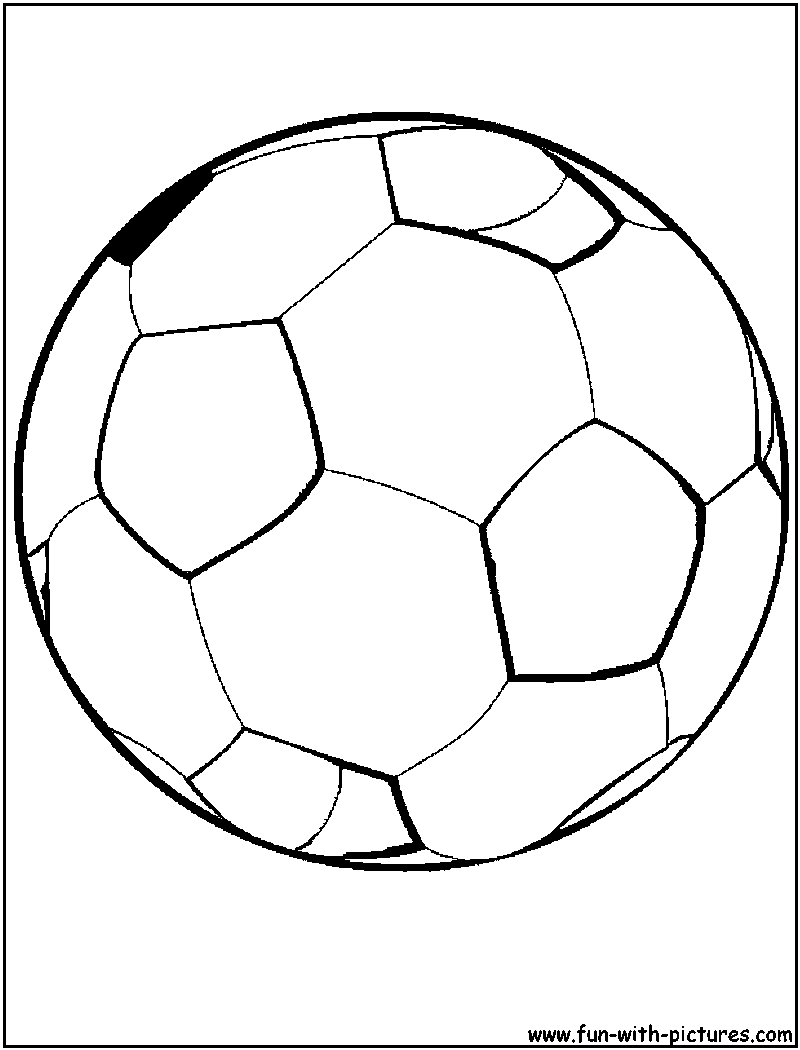 Soccer coloring pages