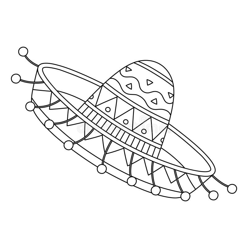 Fiesta coloring page stock illustrations â fiesta coloring page stock illustrations vectors clipart