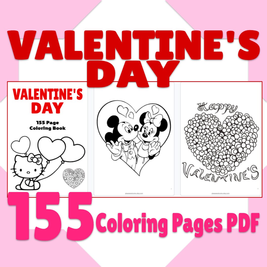 Valentines day coloring pages printable coloring