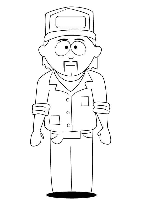 South park coloring pages pictures free printable
