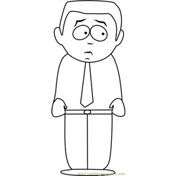 South park coloring pages for kids printable free download