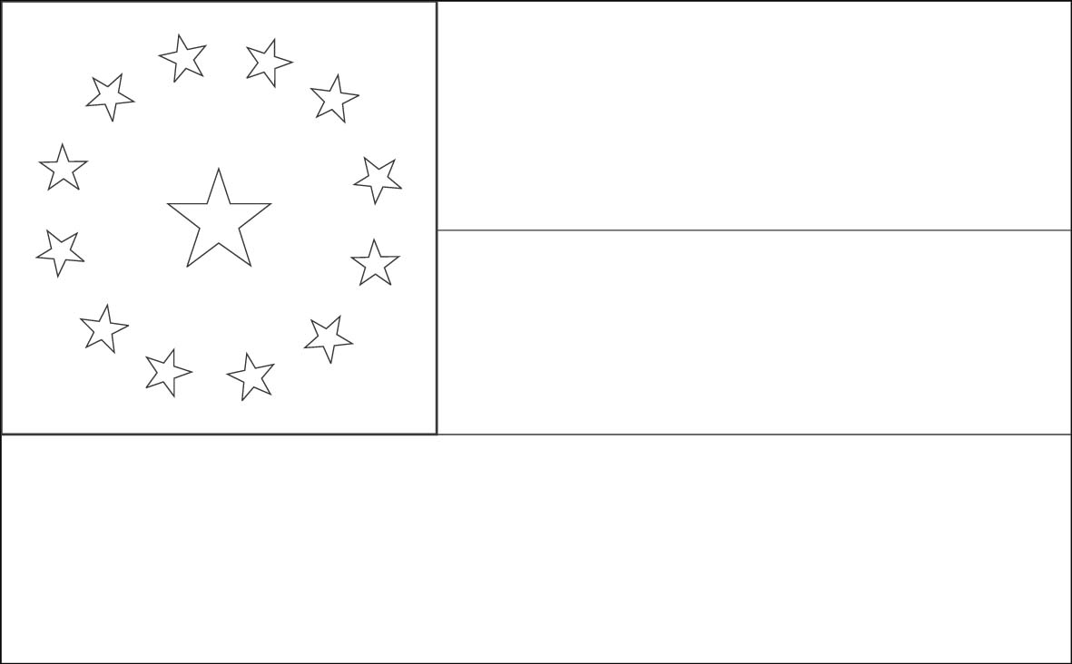 World flags coloring pages