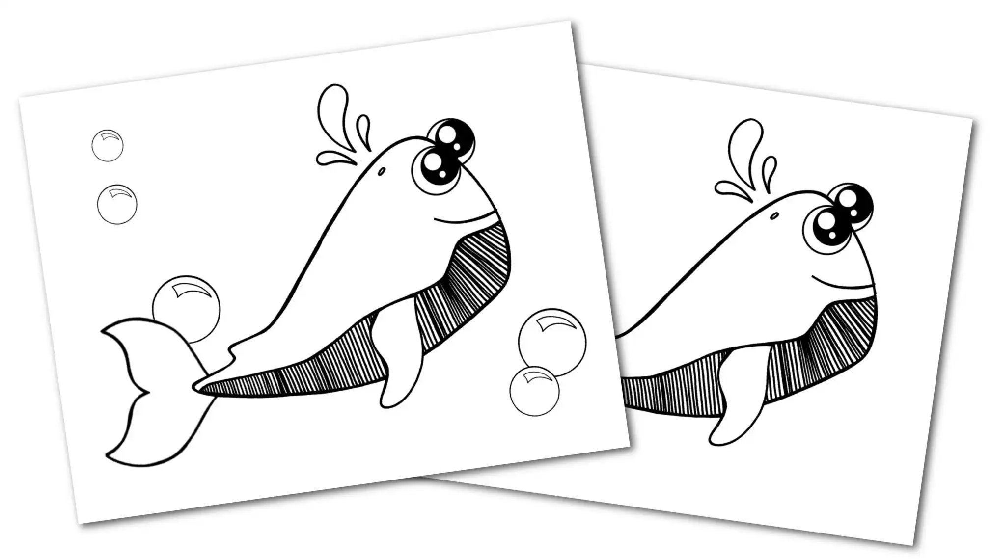 Free printable sperm whale coloring page â simple mom project