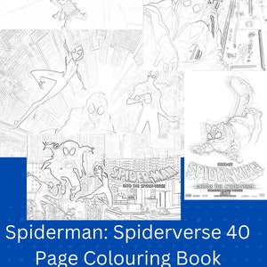 Spiderverse coloring